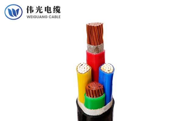 XLPE insulated fire resistant power cable, 0.6/1kV, armored & unarmored